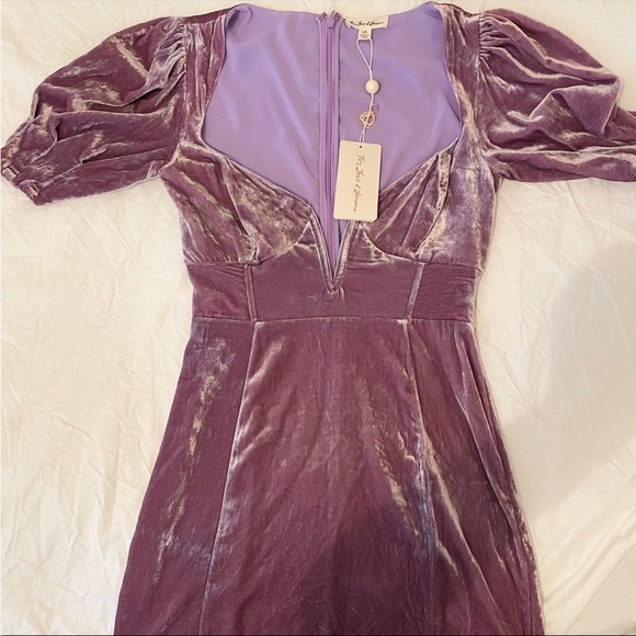 For Love and Lemons Velvet Mini Dress - Picture 4 of 7